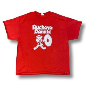 OSU Buckeye Donuts Logo Tee